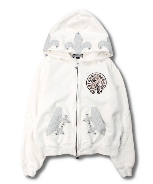 GALFY（ガルフィー） パーカー 百合の紋紋スウェットジップパーカー