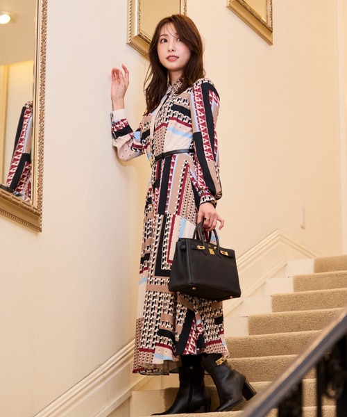 PINKY&DIANNE（ピンキー アンド ダイアン） ワンピース 「冨張愛コラボ