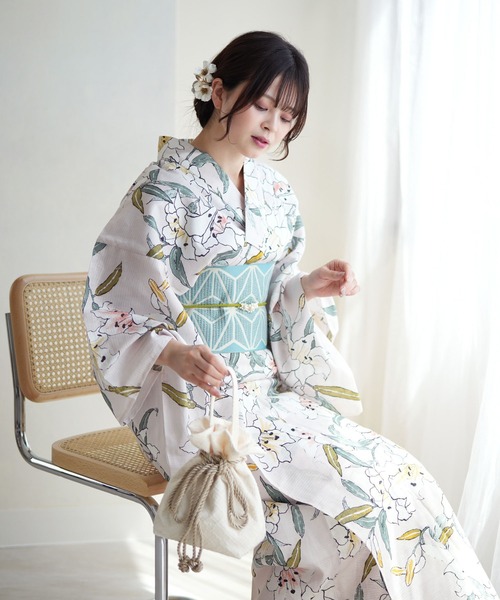 utatane 浴衣 選べる浴衣3点セット utataneオリジナルデザイン 国内