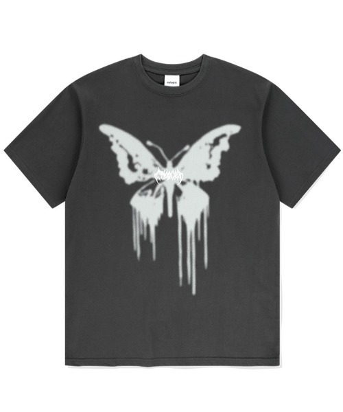 MAHAGRID（マハグリッド） tシャツ BUTTERFLY GOTH TEE/蝶 Tシャツ