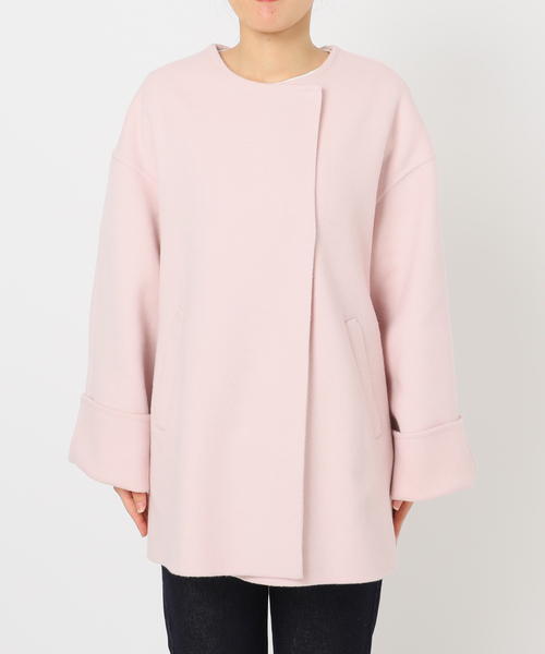 SLOBE IENA（スローブイエナ） ノーカラーコート コート 「ストール