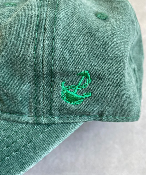 キャップ 帽子 HOOK -original- BROOKLYN アメカジ立体刺繍ウォッシュ