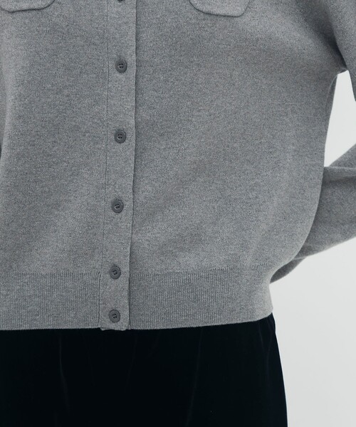 CABaN（キャバン） カーディガン コットンカシミヤ クルーネック