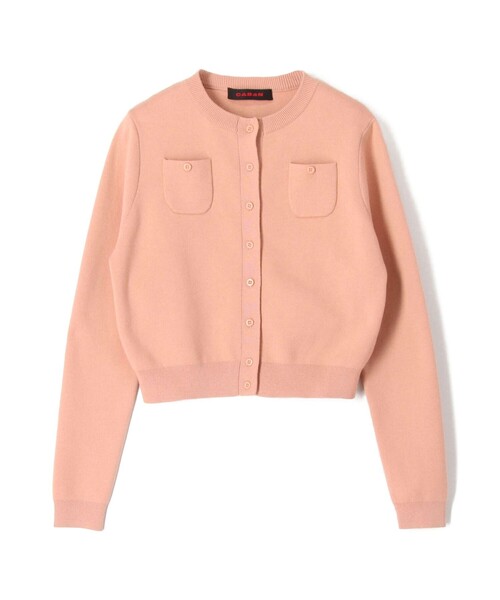 CABaN（キャバン） カーディガン コットンカシミヤ クルーネック