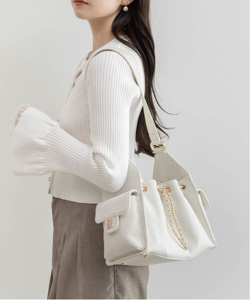 RANDA（ランダ） ショルダーバッグ バッグ 巾着デザインショルダー