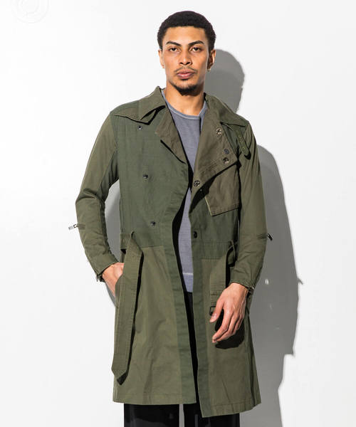 C DIEM（カルペディエム） モッズコート コート ミリタリーコンビ