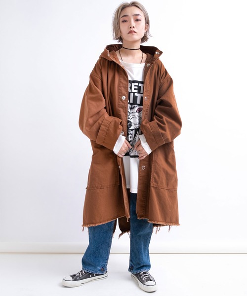 RNA（アールエヌエー） モッズコート コート C0715 BIGフードコート