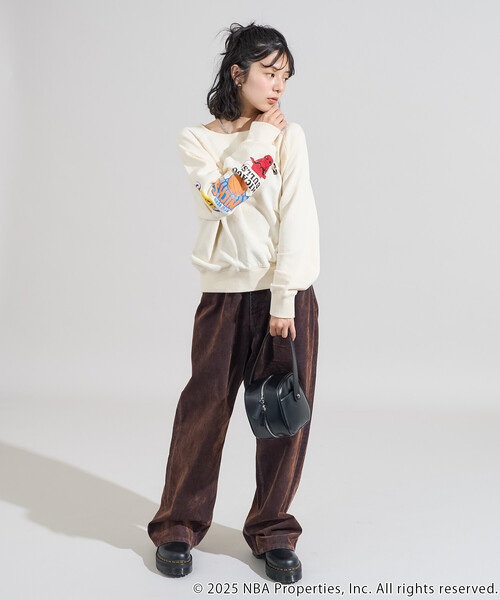 FREAK'S STORE（フリークスストア） トレーナー スウェット NBA袖ロゴ