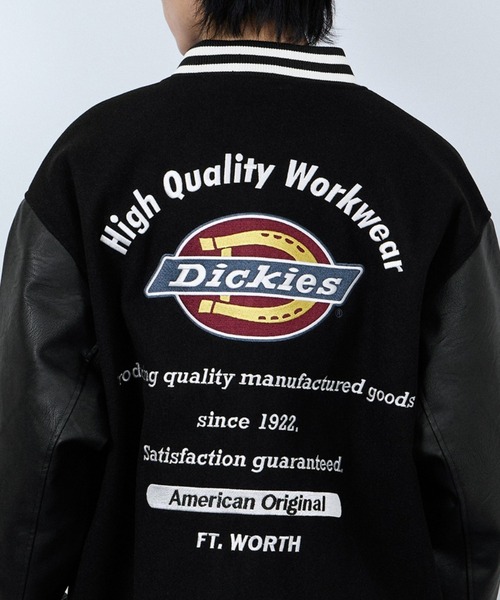 Dickies（ディッキーズ） スタジャン ロゴ刺繍切替スタジャン メンズ