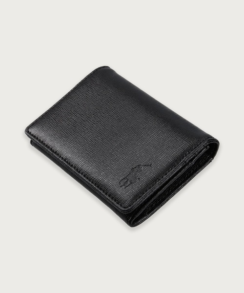 POLO RALPH LAUREN（ポロ・ラルフローレン） 名刺入れ エンボスレザー