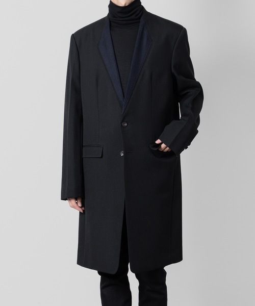 ATO（アトウ） ジャケット テーラードジャケット collar cloth long