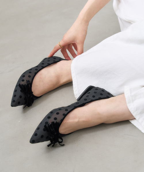 LE TALON（ル タロン） シューズ 「追加」ポインテッドチュールメニー