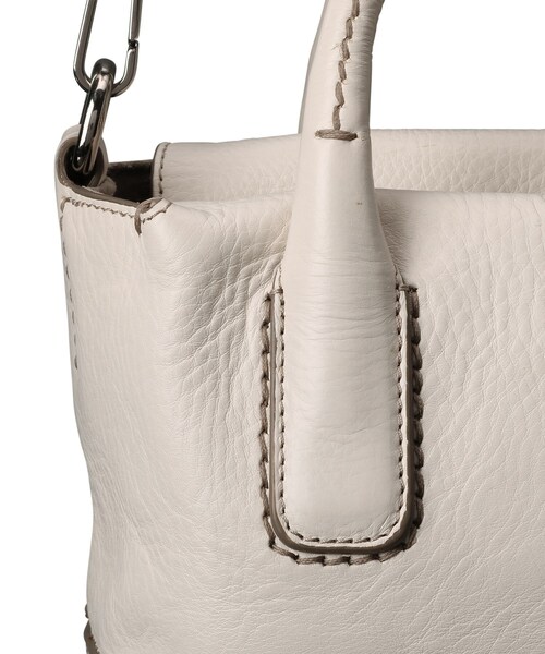 HIROFU（ヒロフ） ハンドバッグ 「デュオ」レザーハンドバッグ S 2WAY