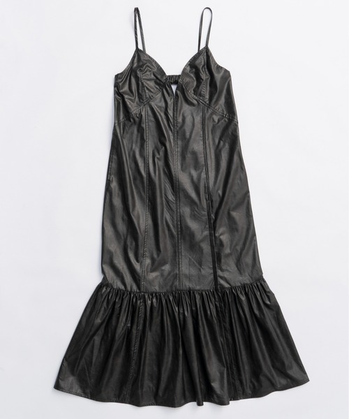 MAISON SPECIAL（メゾンスペシャル） ワンピース Vegan Leather Dress