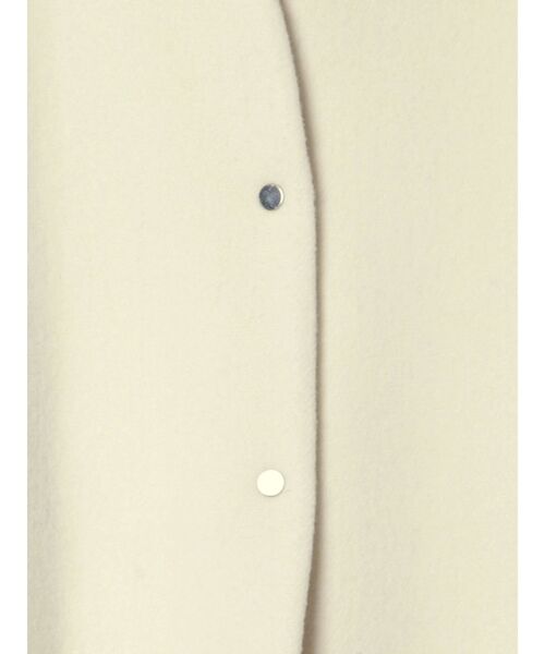 ELENDEEK（エレンディーク） ノーカラーコート コート フォルム