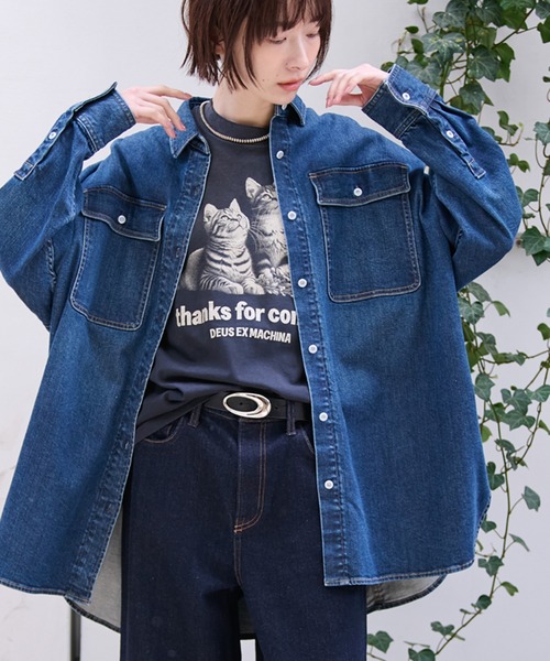 Healthy denim（ヘルシーデニム） ブラウス シャツ 「Healthy denim
