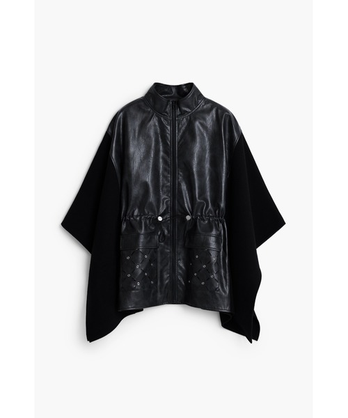 EMPORIO ARMANI ポンチョ 「エンポリオ アルマーニ」ダブルフェイス