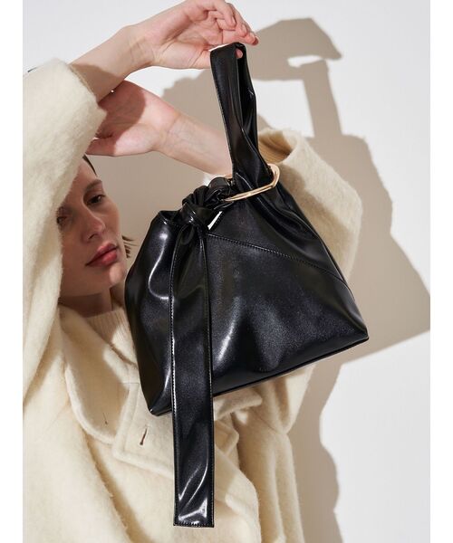 ELENDEEK（エレンディーク） ハンドバッグ クロスマルシェバッグ