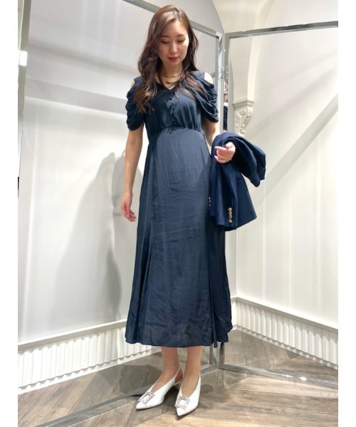 セルフォード ネイビーワンピース 38 size 濃紺