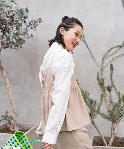 FREAK'S STORE（フリークスストア） パンツ リネンタッチ キャミ