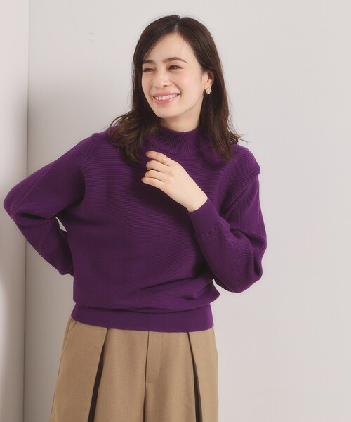 ITS'DEMO（イッツデモ） ニット セーター 「手洗い可」リブドルマン