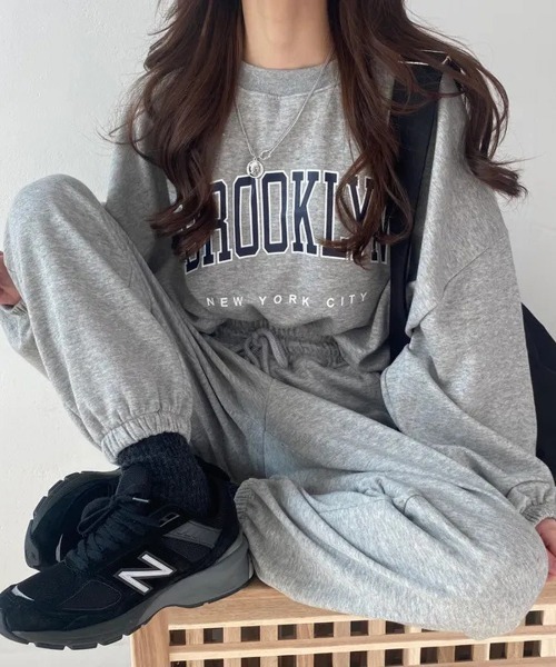 NEW GENTLEMAN トレーナー スウェット 「2点SET」BROOKLYN