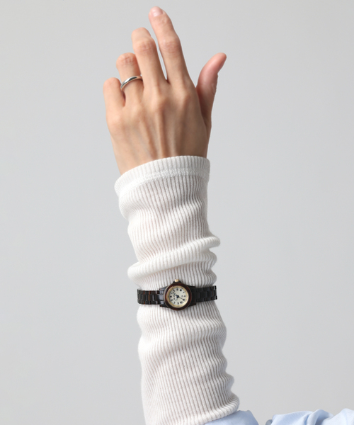 HIROB（ヒロブ） 腕時計 Sur mesure Mini Aneth / Brown レディース