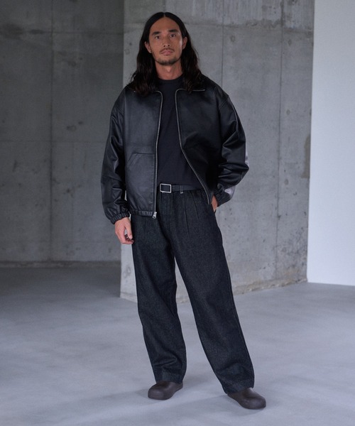 Levi's（リーバイス） ジーンズ PREMIUM BLACK DENIM SLACKS メンズ