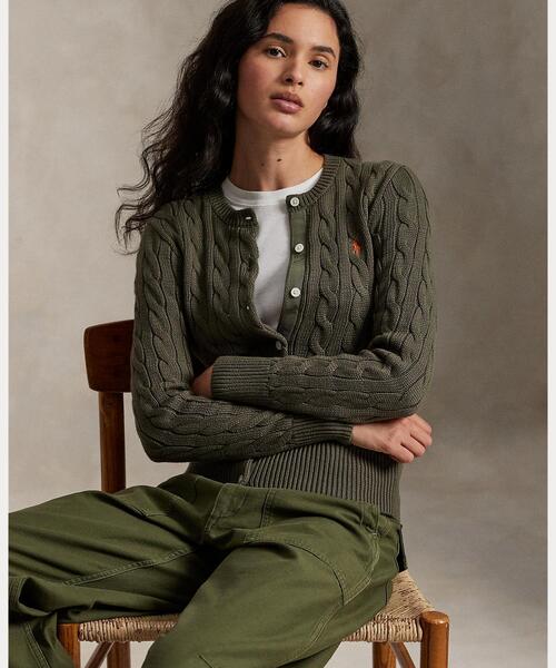 POLO RALPH LAUREN（ポロ・ラルフローレン） カーディガン ケーブル