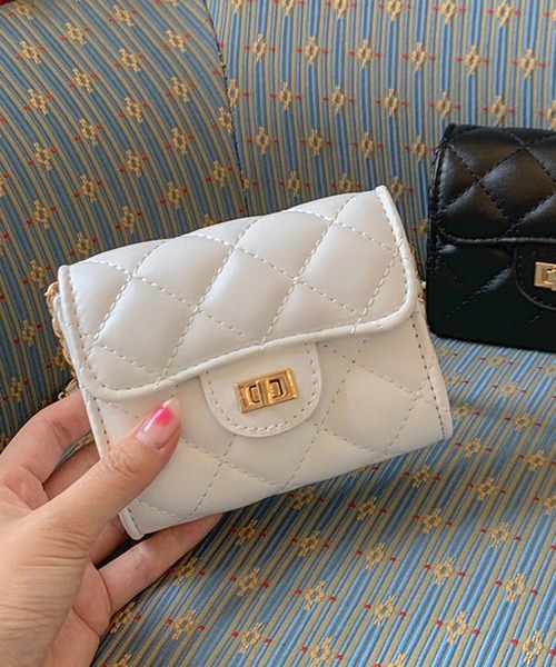 cream creme トートバッグ チェーンウォレットバッグ レディース