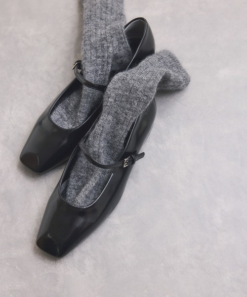 ADAM ET ROPE'（アダムエロペ） パンプス メリージェーンスクエア