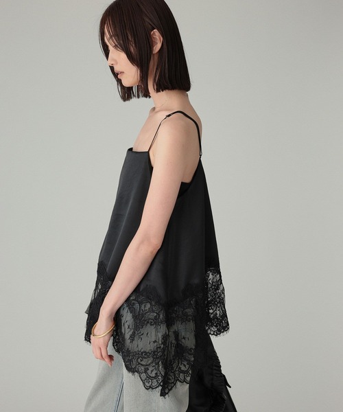 BABYLONE（バビロン） キャミソール ヘムレースキャミソール