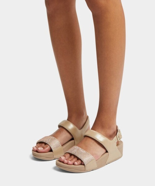 FitFlop（フィットフロップ） サンダル LULU CRYSTAL EMBELLISHED BACK