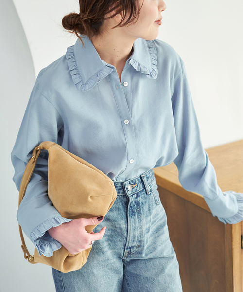 Spick＆Span（スピック アンド スパン） ブラウス シャツ 「WEB限定