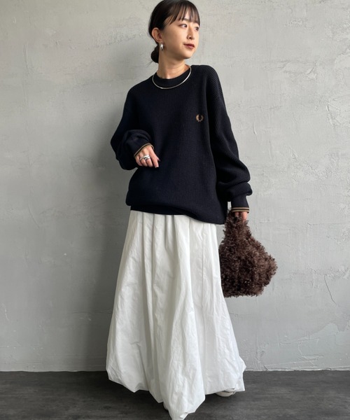 FRED PERRY（フレッドペリー） ニット セーター ワンポイントロゴ刺繍