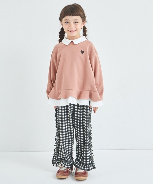 pairmanon（ペアマノン） トレーナー 「サラッとスウェット」ハート