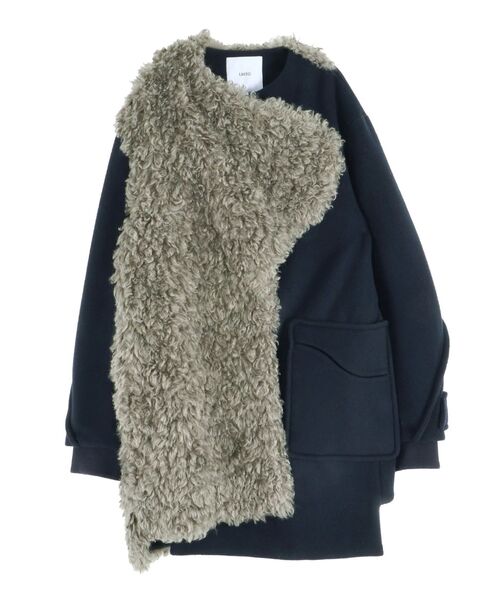 UN3D.（アンスリード） コート アウター BOA MIX WAVE LINE CT / ボア