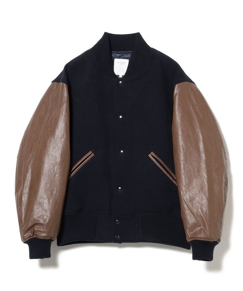 B：MING by BEAMS（ビーミング by ビームス） スタジャン ルーズ