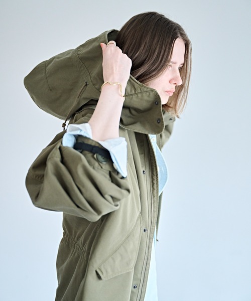 kha:ki（カーキ） ミリタリージャケット モッズコート 「KHA:KI