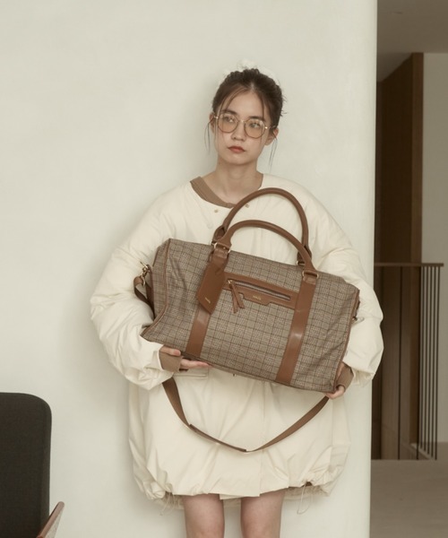 nunela ボストンバッグ トラベルボストンバック「No.9」 レディース