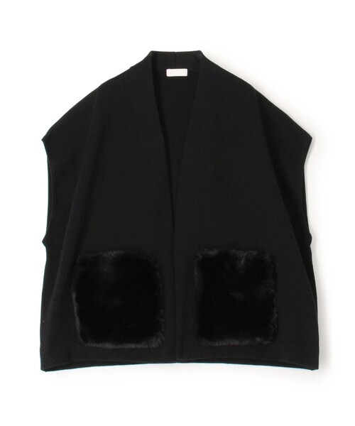 Ballsey（ボールジィ） カーディガン ウールポリエステルミラノリブ