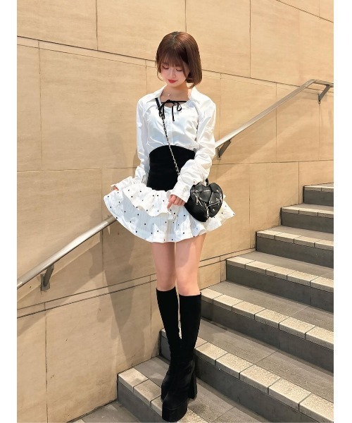 Darich（ダーリッチ） ワンピース ボリュームフレアセットアップ