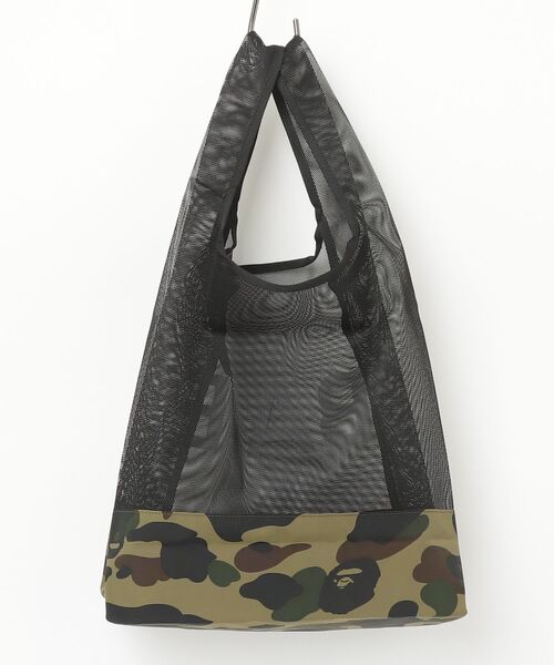 A BATHING APE（アベイシングエイプ） トートバッグ 1ST CAMO MESH BAG