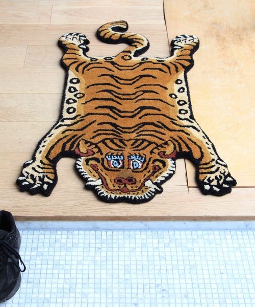 HIGHTIDE（ハイタイド） ラグ ラグマット Tibetan Tiger Rug / Small S