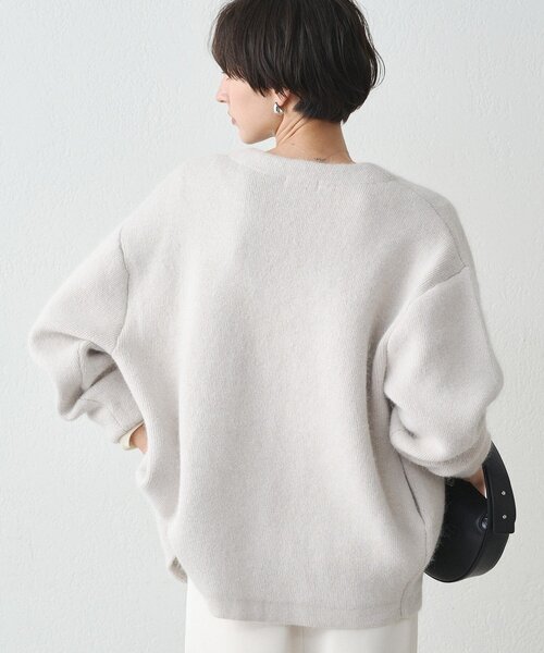 Loungedress（ラウンジドレス） コート アウター 接結ニットコート