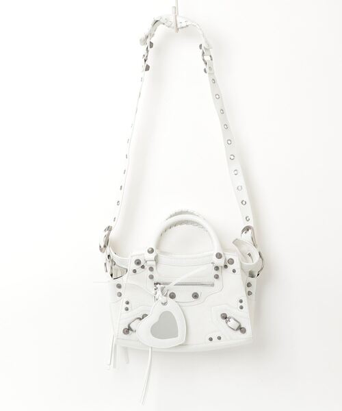 BALENCIAGA（バレンシアガ） NEO CAGOLE XS 2WAYバッグ - ホワイト