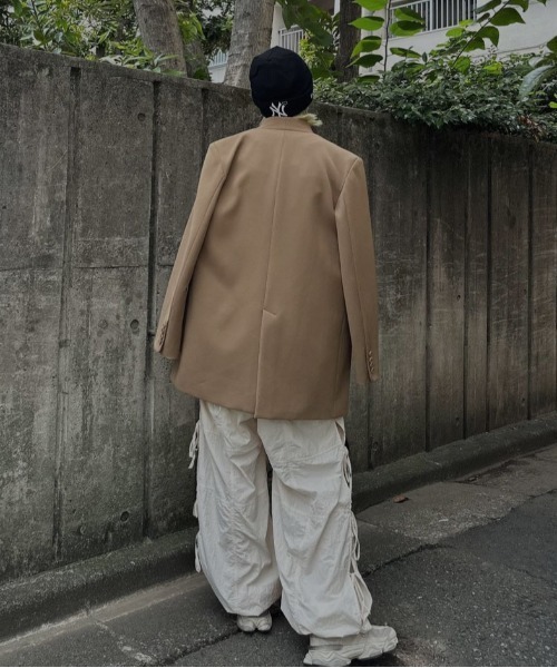 Ameri（アメリ） ジャケット ノーカラージャケット ESSENTIAL CURVE