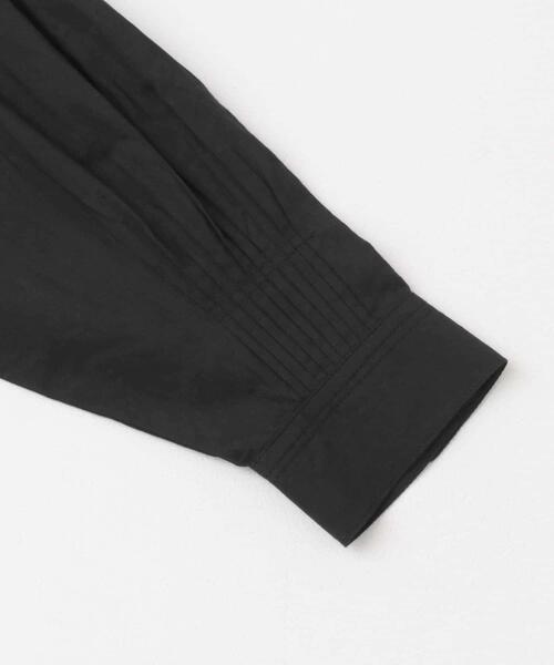 かぐれ ブラウス シャツ コットンピンタックブラウス レディース