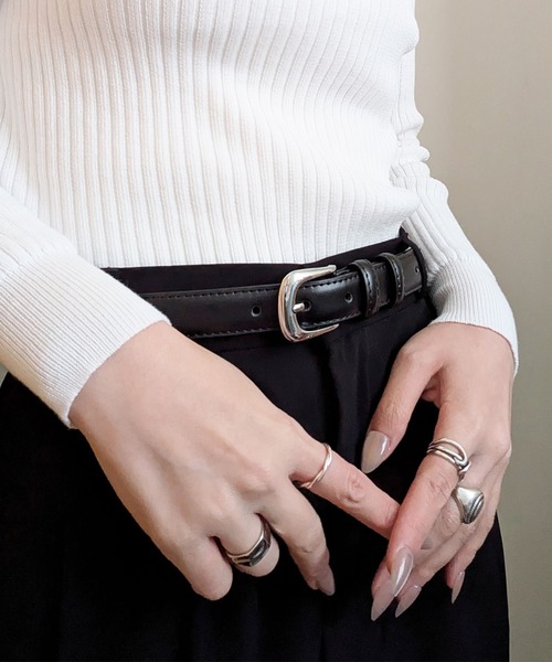 POLO RALPH LAUREN（ポロ・ラルフローレン） ベルト レザー コンチョ