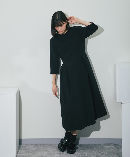 SMILE ORCHID（スマイルオーキッド） ワンピース 七分袖ロング丈